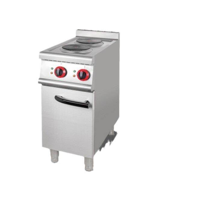 不锈钢商用电热煮食炉连储物柜立式二头煮食圆板西餐厅连锁店新品,淘宝优惠券,粉丝福利购,淘宝优惠卷