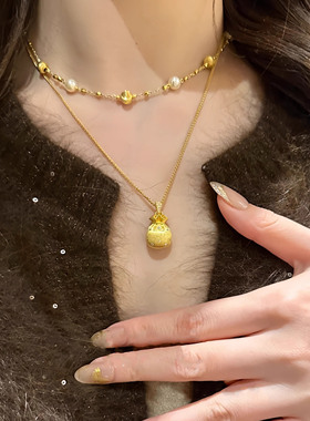 满天星仿珍珠项链女吊坠