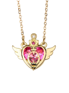 百变小樱美战士项链月野兔魔法棒爱心变身道具吊坠合金镶宝石卡通