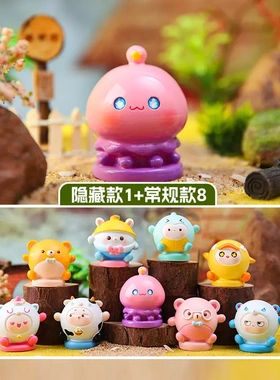 国潮古风美女翩若惊鸿盲盒摆件树脂工艺品女生节日礼物装饰摆件