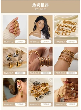 欧美ins不锈钢项链18k长方形绿色吊牌不锈钢项链女电镀o字链钛钢