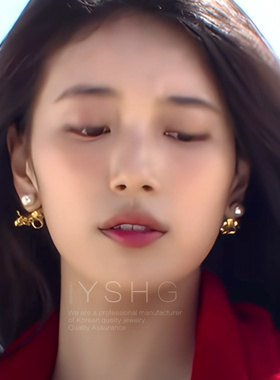 许愿吧精灵女主裴秀智同款耳环