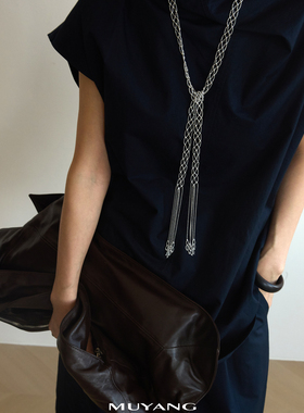 新中式国风月帘项链女配饰