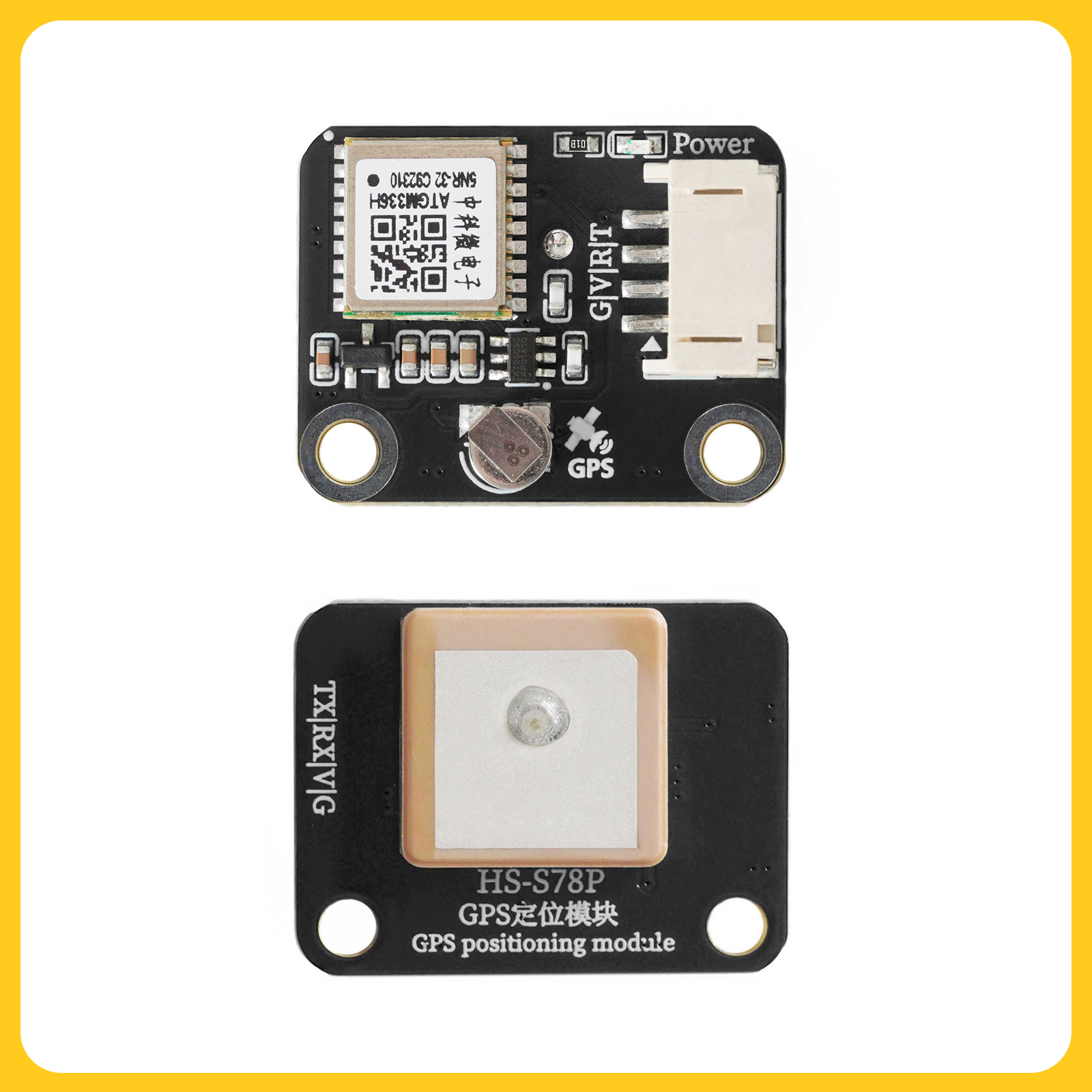 GPS北斗BDS双模模块卫星定位导航器ATGM336H高精度定位模块定位器 - 图2