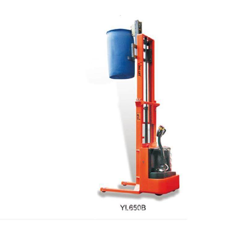 广东电动液压油桶升高车翻转倒料车化工桶搬运堆高叉车全自动行走,淘宝优惠券,粉丝福利购,淘宝优惠卷