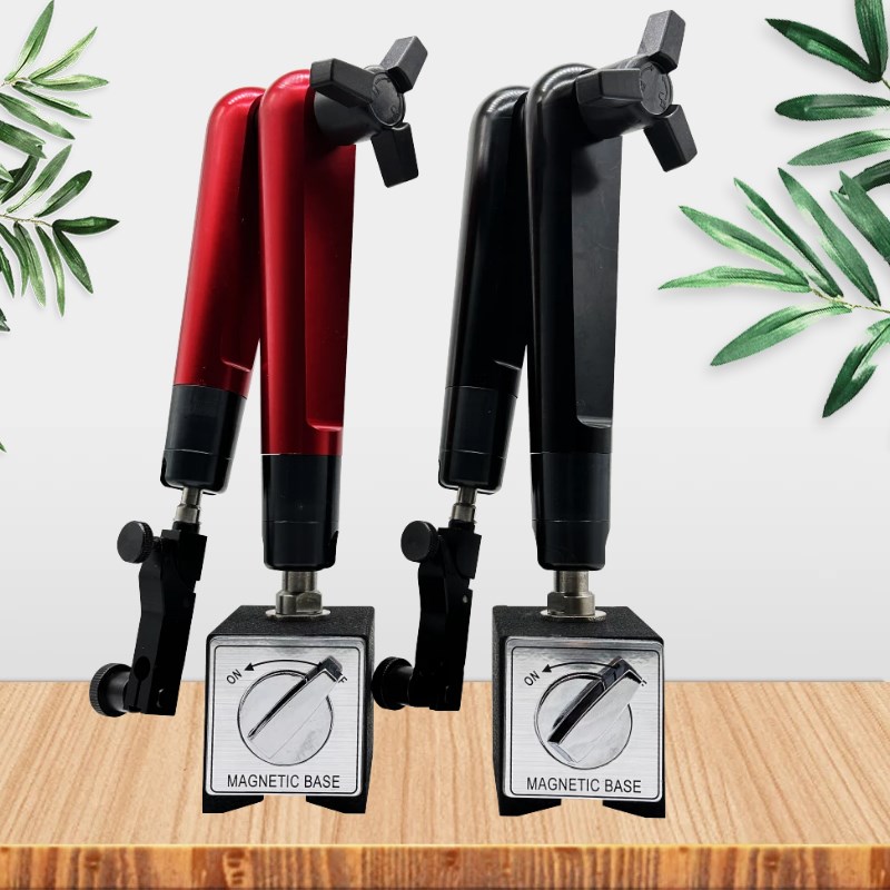 京竞高端机械磁力大表座磁性杠杆百分表座支架强磁力万象座坐万向