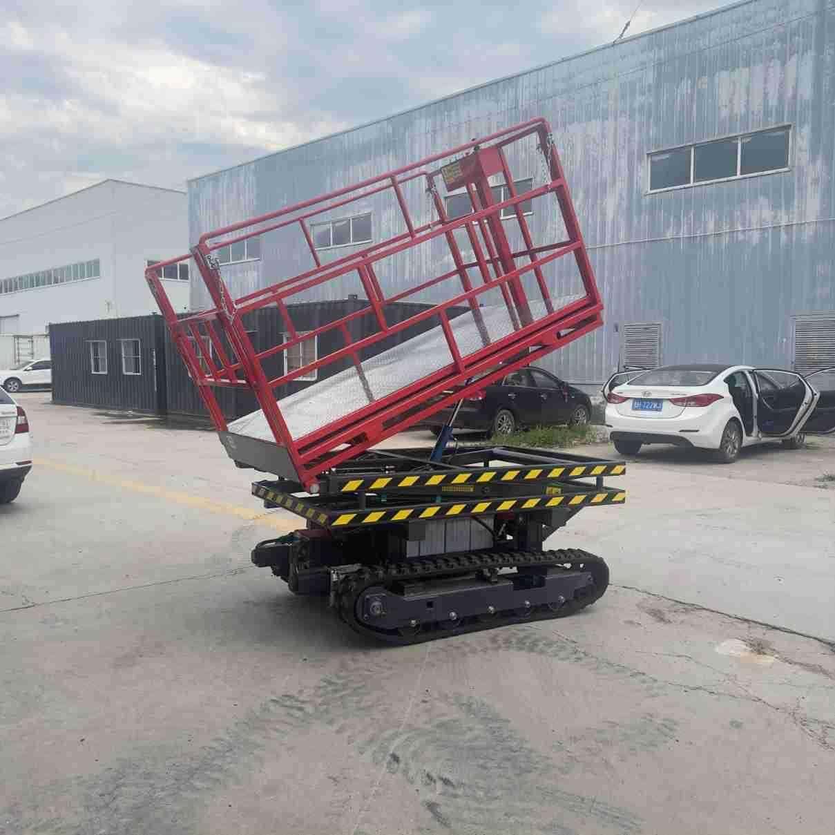 履带升降机液压升降作业平台全自行高空作业车果园采摘平台,淘宝优惠券,粉丝福利购,淘宝优惠卷