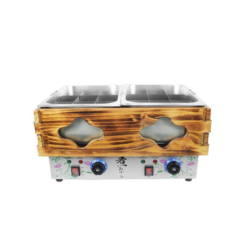 电热18格双缸木框关东煮炉麻辣烫机串串香小吃休闲设备厂家,淘宝优惠券,粉丝福利购,淘宝优惠卷