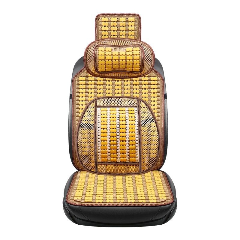 夏天车用主驾驶木珠子汽车坐垫单片夏季凉垫竹片透气货车单座垫子,淘宝优惠券,粉丝福利购,淘宝优惠卷