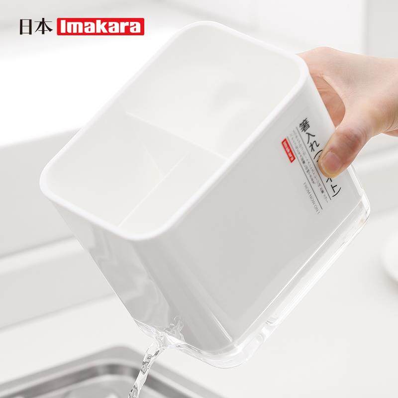 日本筷筒 筷桶筷架筷笼餐具笼 叉勺筷收纳盒 筷盒 筷子沥水盒,淘宝优惠券,粉丝福利购,淘宝优惠卷