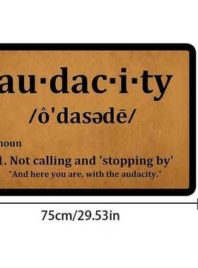 感地门口垫去地垫尘美式地垫英文地垫浴室高级入户