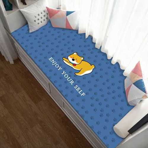 Casas Bahia卡通家用卧室耐脏飘窗防滑儿童房长条好打理通用四季 - 图0