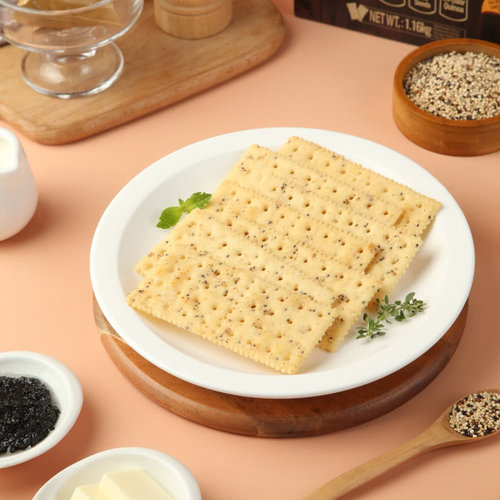 会员代购Tafe黑松露火腿苏打饼干1.16kg网红下午茶休闲零食点心 - 图3