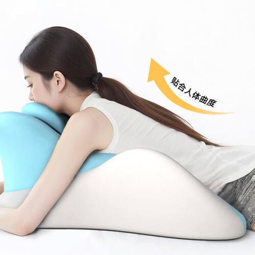抱枕趴睡枕按摩枕垫腿枕脚枕孕妇抬腿放脚看书玩手机神器床头靠垫 - 图1