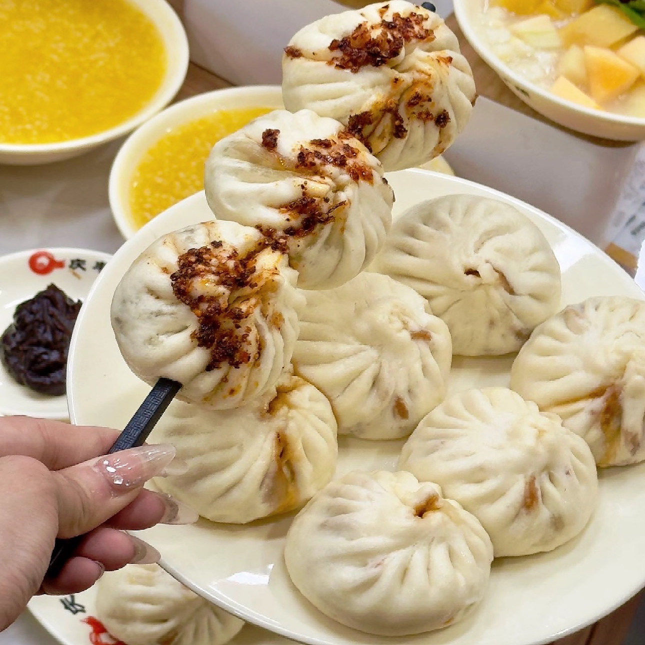 北京老字号庆丰包子铺面食美食小吃包子猪肉大葱代购当天顺丰冷发,淘宝优惠券,粉丝福利购,淘宝优惠卷