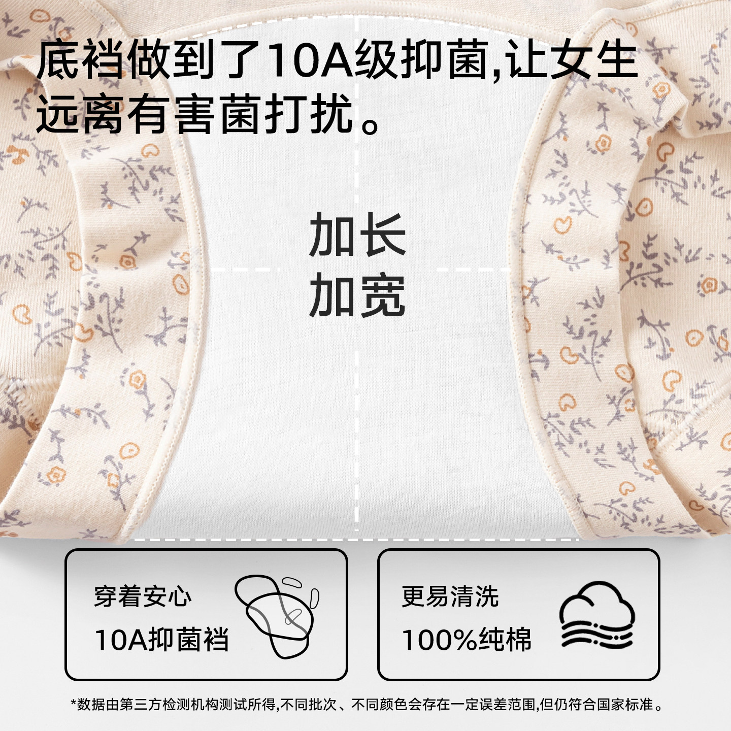 帕兰朵女士内裤女款纯棉2026新款全棉抗菌加长裆全包臀大码四角裤,淘宝优惠券,粉丝福利购,淘宝优惠卷