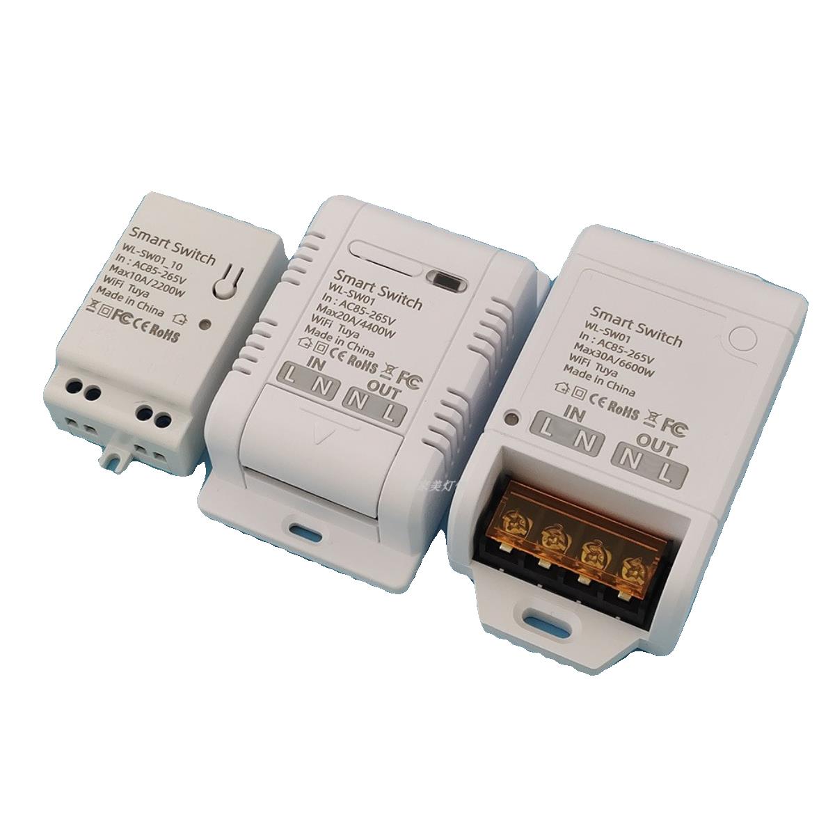 涂鸦ZigBee智能开 关通断器WIFI+RF433大功率遥控家用语音灯具开 - 图3