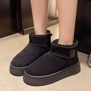 【卟卟松鼠】防滑软底加棉雪地靴