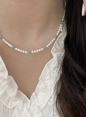 施家珍珠项链手链女清新高级设计