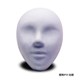 Eyeless and holeless mask full face diy blank hand-painted adult face mask werewolf killing game mask PVC plastic