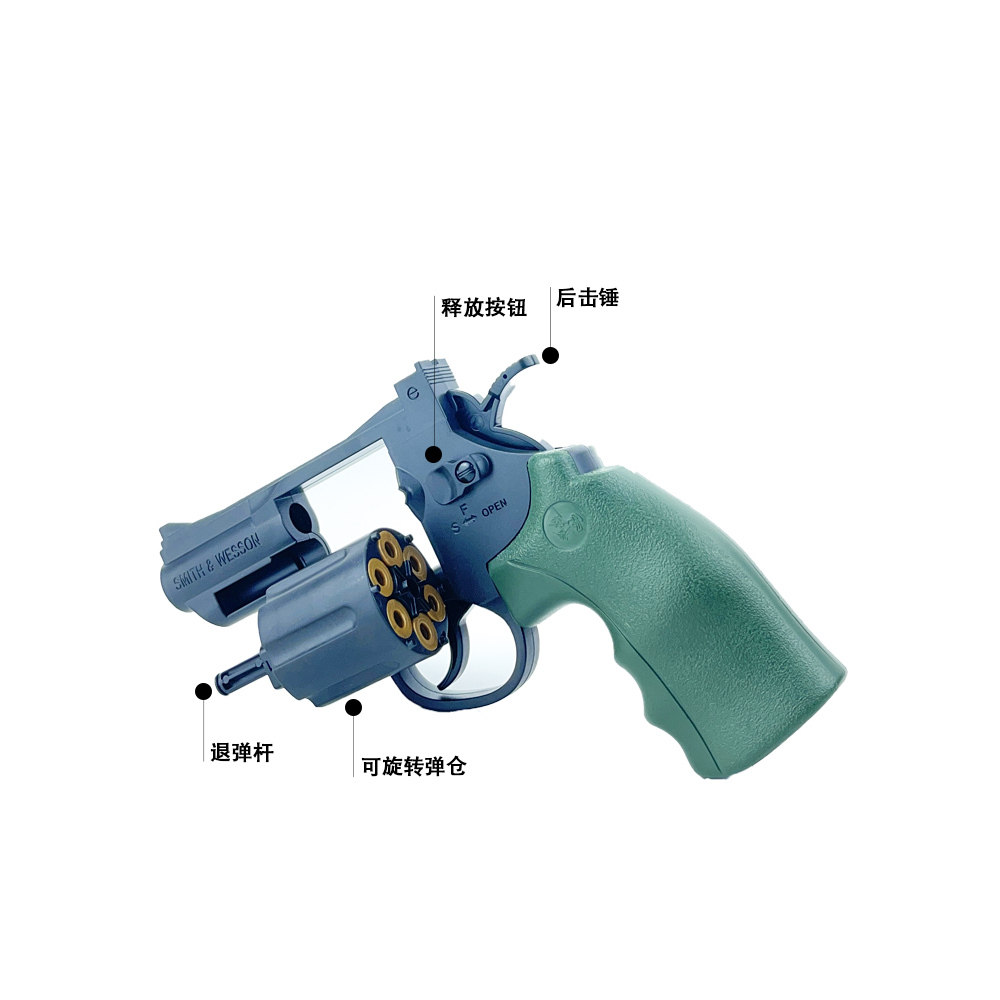 左轮玩具手枪玩具枪转轮儿童软弹枪抛壳连发手抢发射器儿童枪男孩,淘宝优惠券,粉丝福利购,淘宝优惠卷