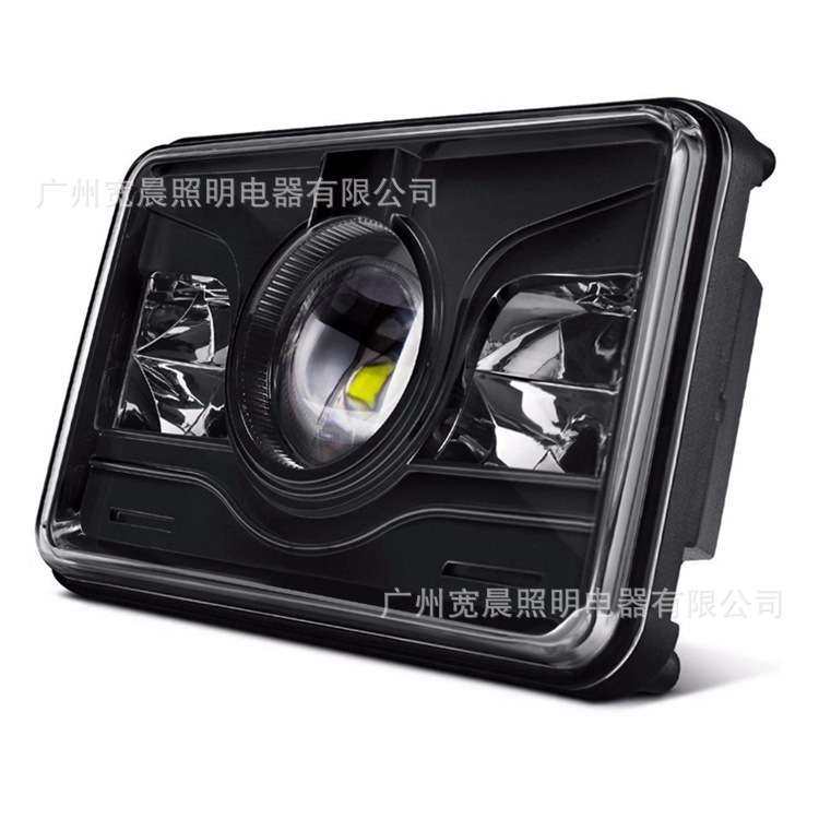 4X6远近光卡车灯 LED5寸方灯 改装车越野车头灯 45W灯杯款工作灯,淘宝优惠券,粉丝福利购,淘宝优惠卷
