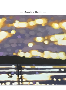 【Kimura Naohiro】小众日落沙滩海洋插画治愈夕阳艺术复刻挂画芯