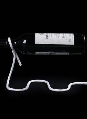 魔术绳餐桌红酒架酒柜女生房间装饰品酒店软装酒吧摆设创意洋酒摆