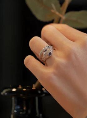 异域灵蛇戒指形复古食s925