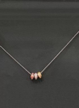 摩斯密码三环色项链摩斯密码项链