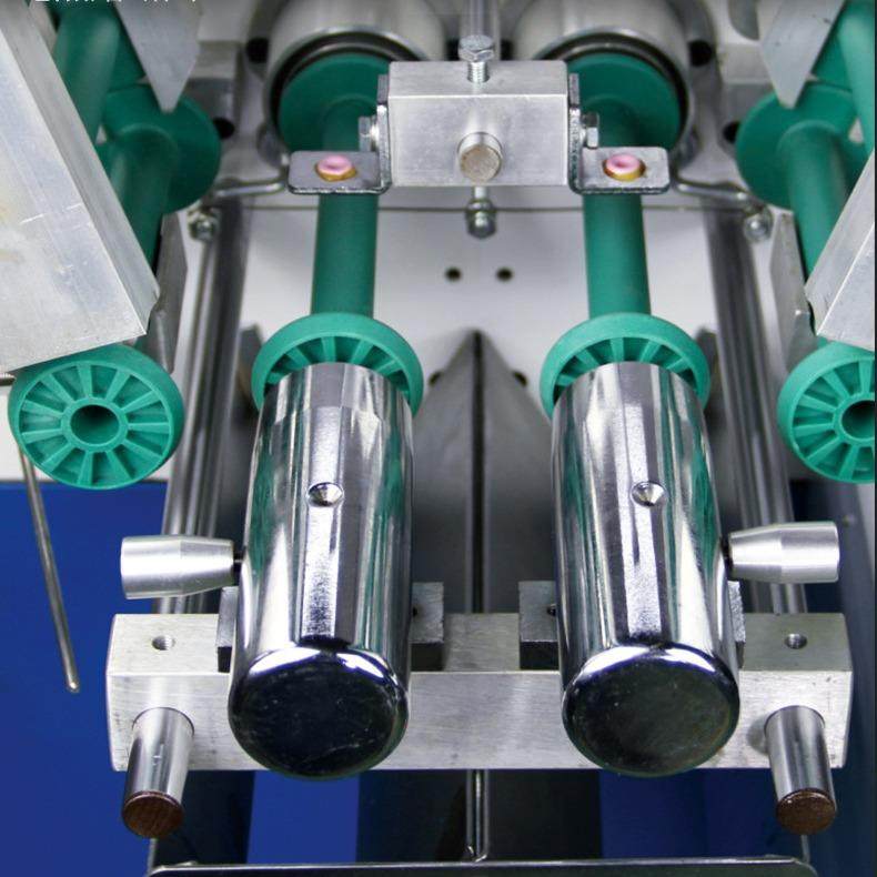 源头厂家销售全自动PLC系统控制双锭纬纱机打纱绕线机 - 图2