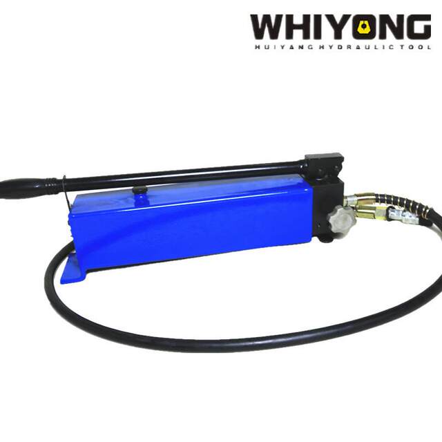 Brand hydraulic manual pump station square 3.2 liter L oil tank ultra-high pressure oil pump HYCP-700D tool