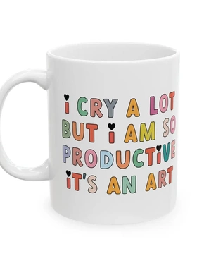 i ry a  but i am so produtive时尚的黑色心形和彩色杯