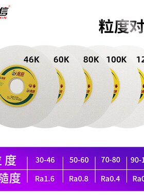 金信小磨床砂轮180*9.5*31.75白刚玉砂轮618手摇平面磨床砂轮片