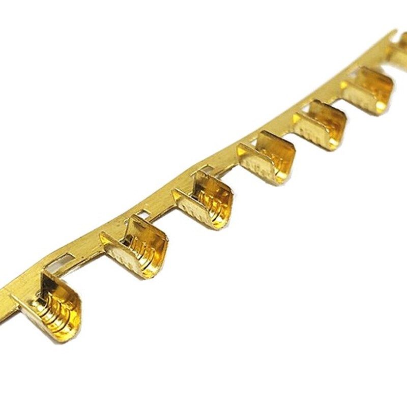 454A铜扣连带连绕接线端子U型线夹接线扣压线扣电线连接器20000只,淘宝优惠券,粉丝福利购,淘宝优惠卷