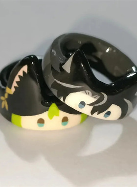 新品提纳里和莱欧斯戒指动漫游戏周边二次元cos指环可爱萌礼物