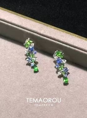 甜美小清新韩国耳环手链套装轻奢