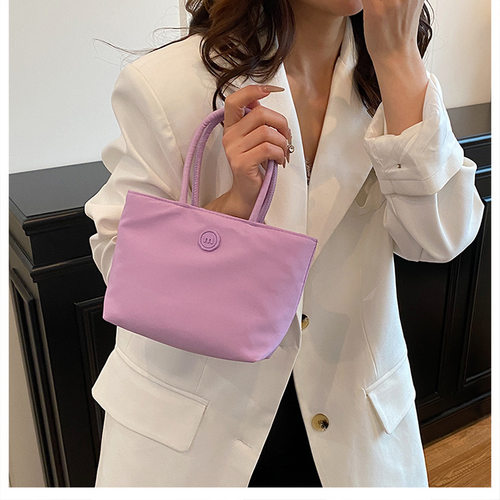 尼龙小包时尚托特包小清新手机包休闲手提包牛津布女士迷你手拎包 - 图2