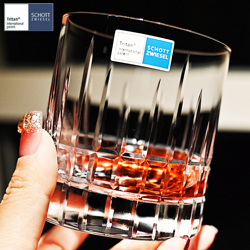 德国进口水晶玻璃轻奢高档威士忌酒杯洋酒杯果汁饮料杯可乐水杯子,淘宝优惠券,粉丝福利购,淘宝优惠卷