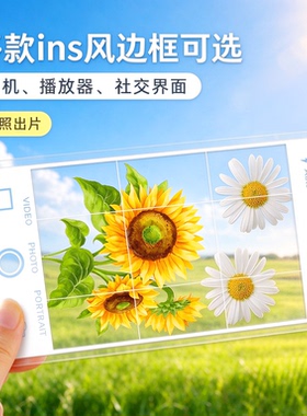 学生干花标本夹贴DIY透明书签