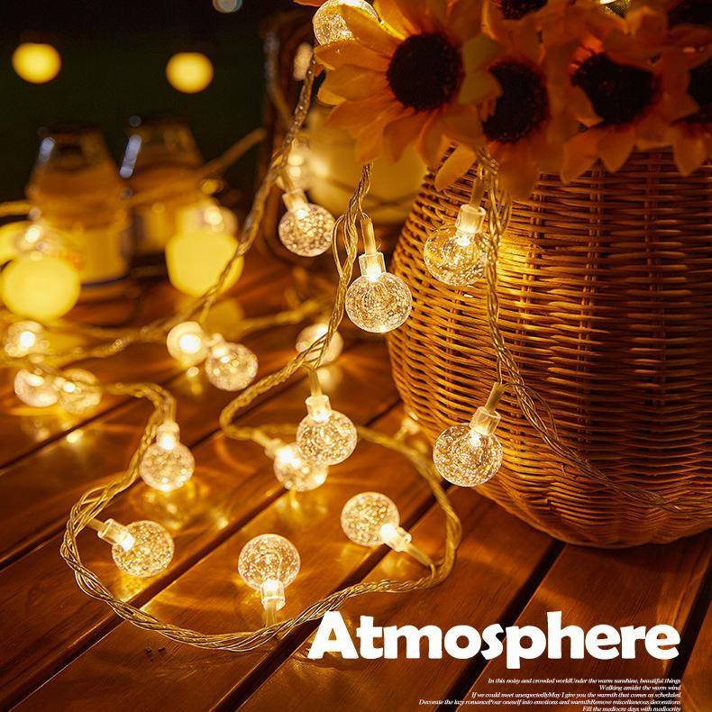 Camping decorative lights LED star lights colorful string lights starry sky tent outdoor scene light string atmosphere lights