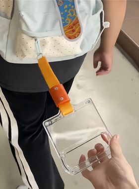 搞怪抽象双肩包拉手钥匙扣挂件