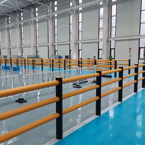 加高加厚钢管挡车器叉车阻挡设备防护车间仓库防撞柱M型防撞护栏 - 图1