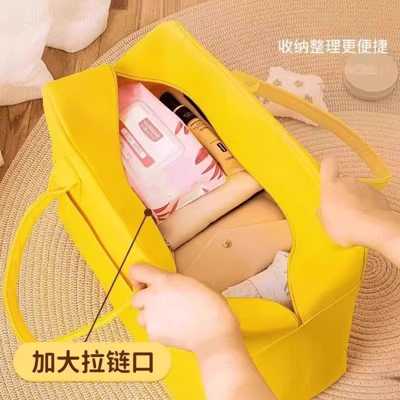 行李箱包卡通旅行收纳袋大容量可爱毛毡包用包收纳包包手提手拎,淘宝优惠券,粉丝福利购,淘宝优惠卷