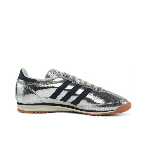 滔搏adidas阿迪达斯三叶草男女鞋SL72经典亮泽感薄底运动鞋JH8654 - 图0