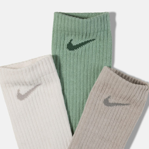 NIKE耐克男子U NK EVERYDAY LTWT CREW 3PR休闲袜子SX7676-903 - 图0