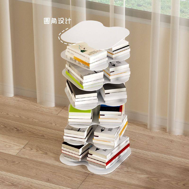 立式角落艺术网红螺旋书架落地香薰收纳架置物架铁艺旋转隐形转角,淘宝优惠券,粉丝福利购,淘宝优惠卷