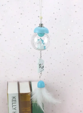 翅膀风铃创意新奇家居装饰吊件树脂工艺品学生礼物