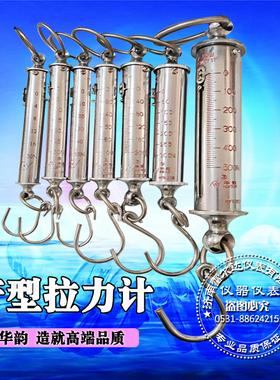 LTZ管型测力计弹簧拉力计拉力牛顿测力棒弹簧秤20----1000N可送检