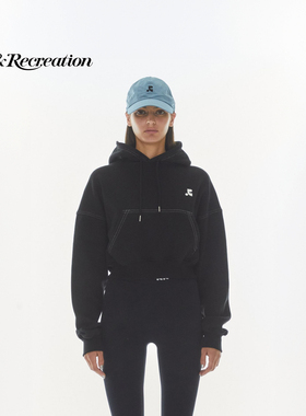 RestandRecreation刺绣RR鸭舌帽